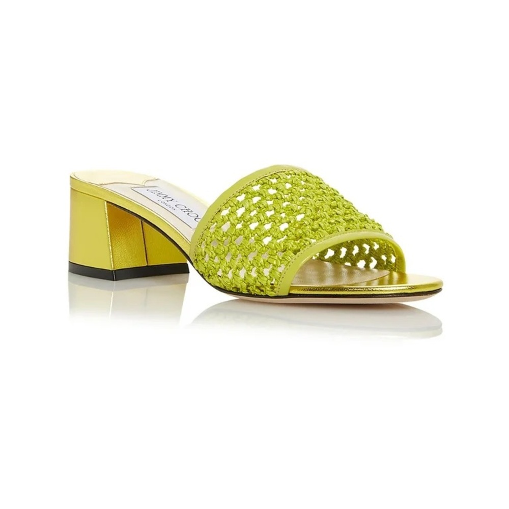 Jimmy Choo woven heel